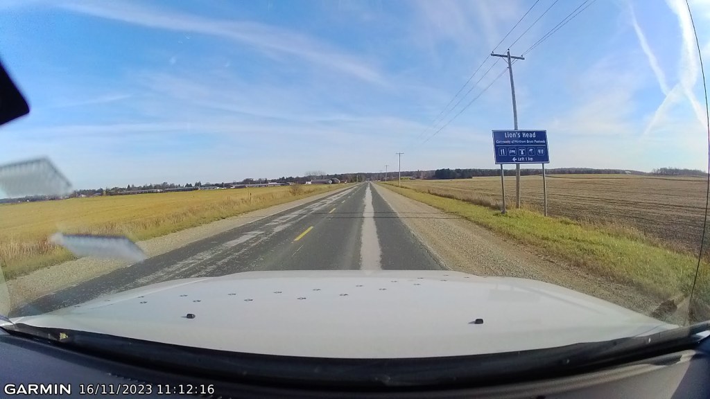 this is an image captured by my truck's dash camera