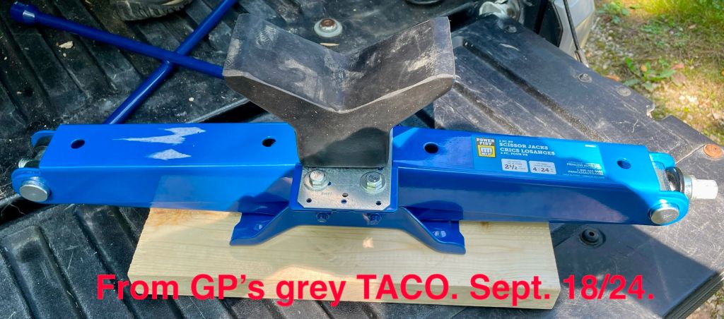 modified breakdown hoist