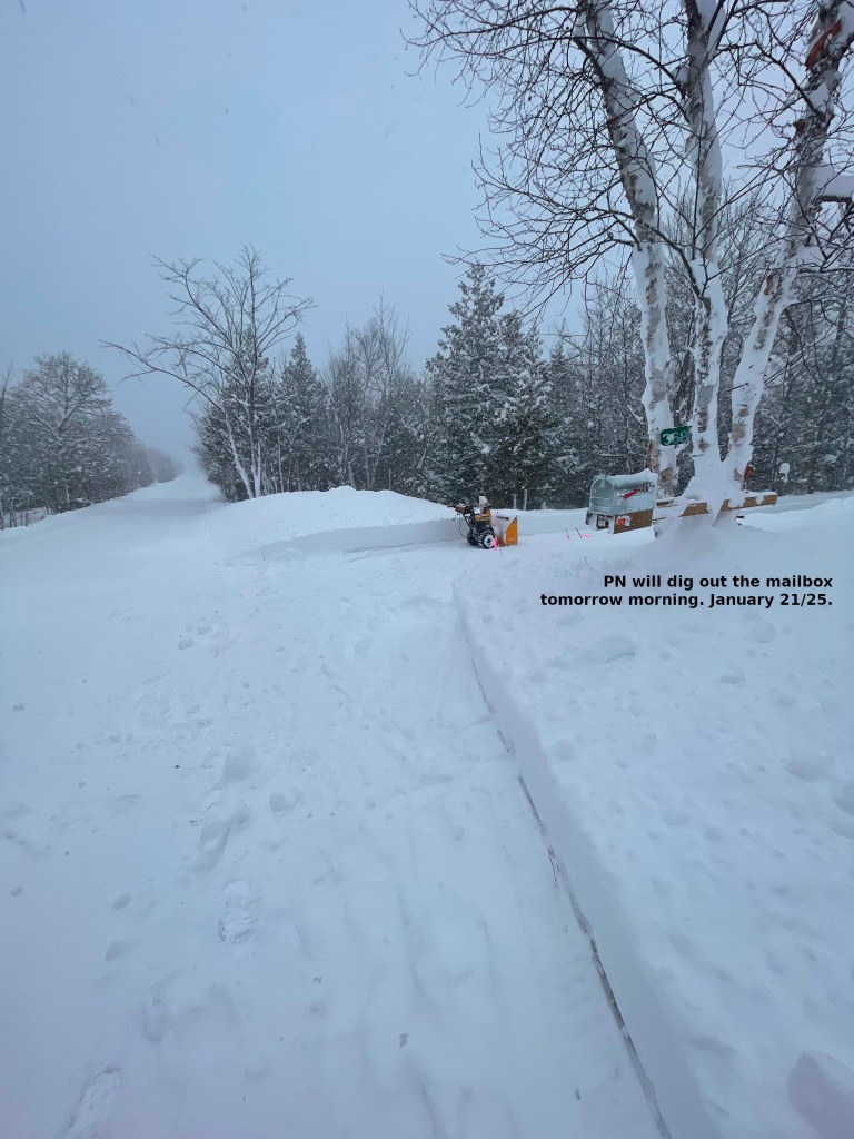 the municipal road is kept clear