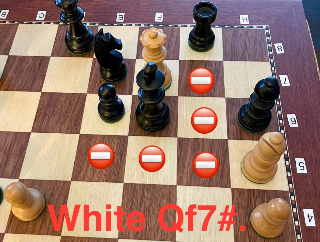 black's king in checkmate