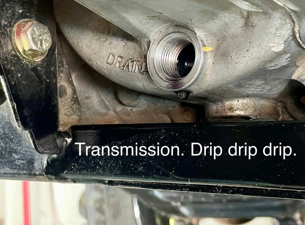 used transmission fluid is dark purple