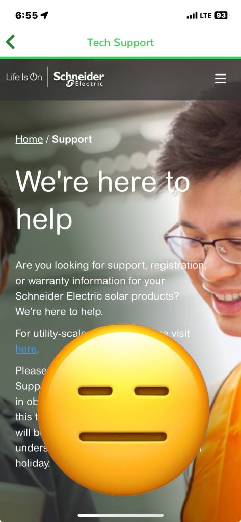 a screenshot from schneider electric, it is vague and does not lead to off-line resources