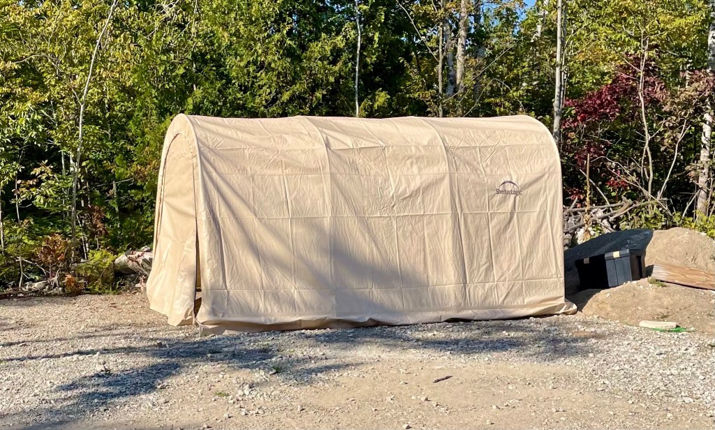 the fabric cover is tough to adjust flat