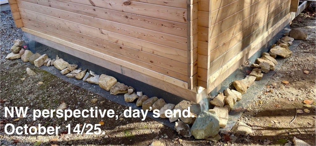 The trim will keep the screen anchored in place.