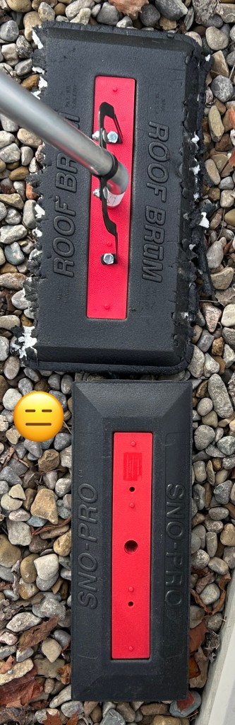 The replacement broom heads are smaller than the 2024-era stock and are not made in the United States.