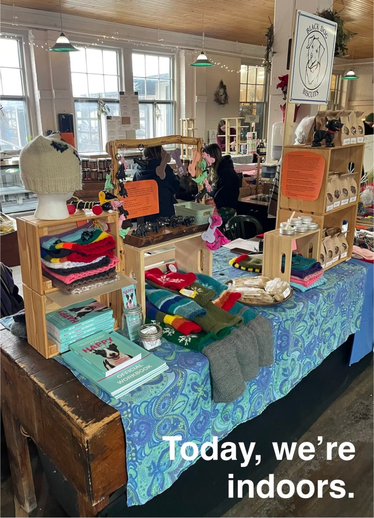 Owen Sound Farmers Market, a special Sunday event that stressed the fuck out of PN and TS.