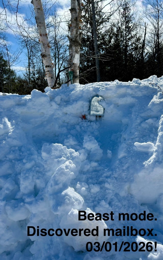 Tobey had to dig and dig.