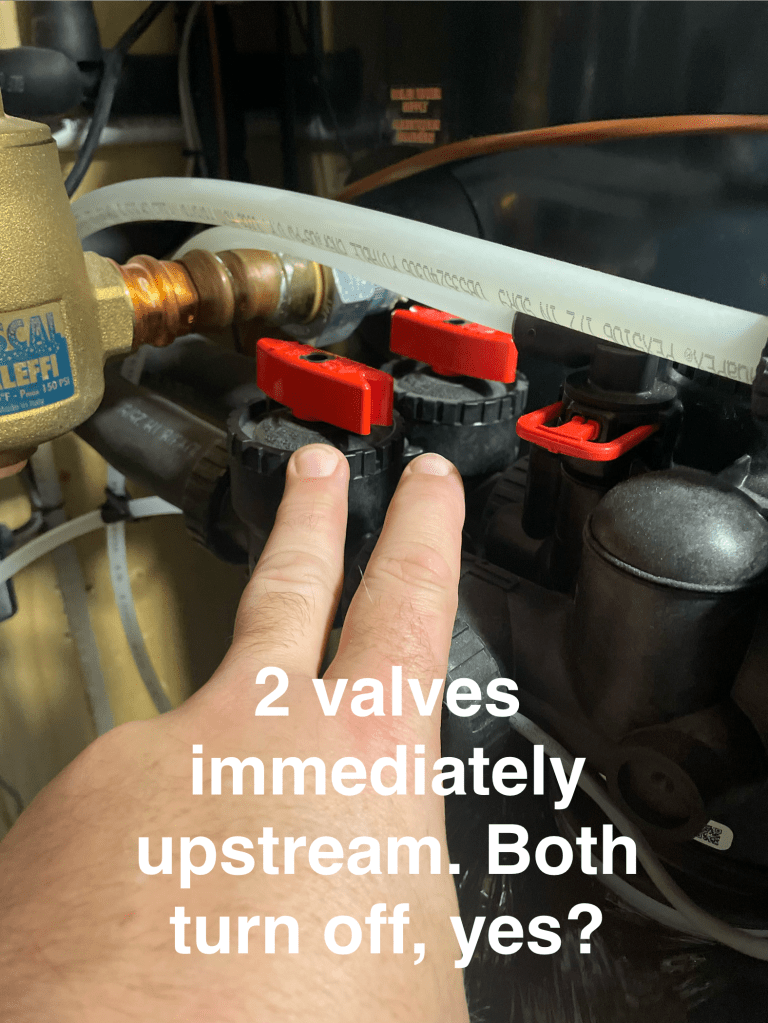 water softener bypass valves
