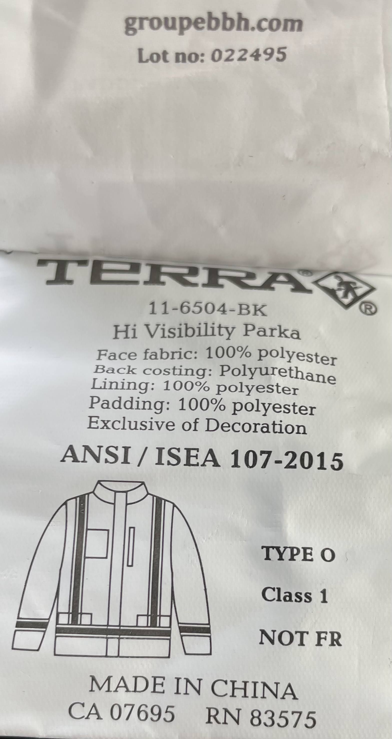 It's a nylon shell behemoth. 