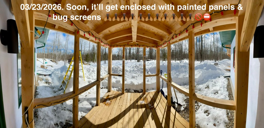 panorama of the bare pavilion