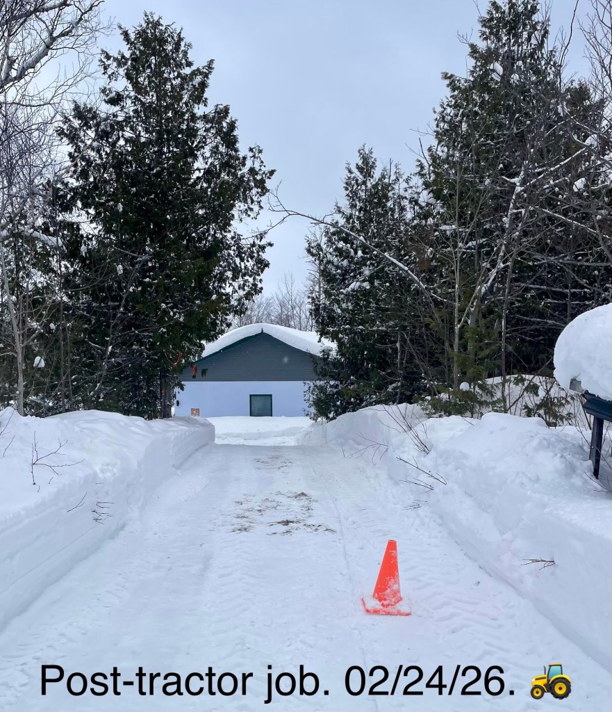 After the tractor job. Holy fuck, thank you Brock.