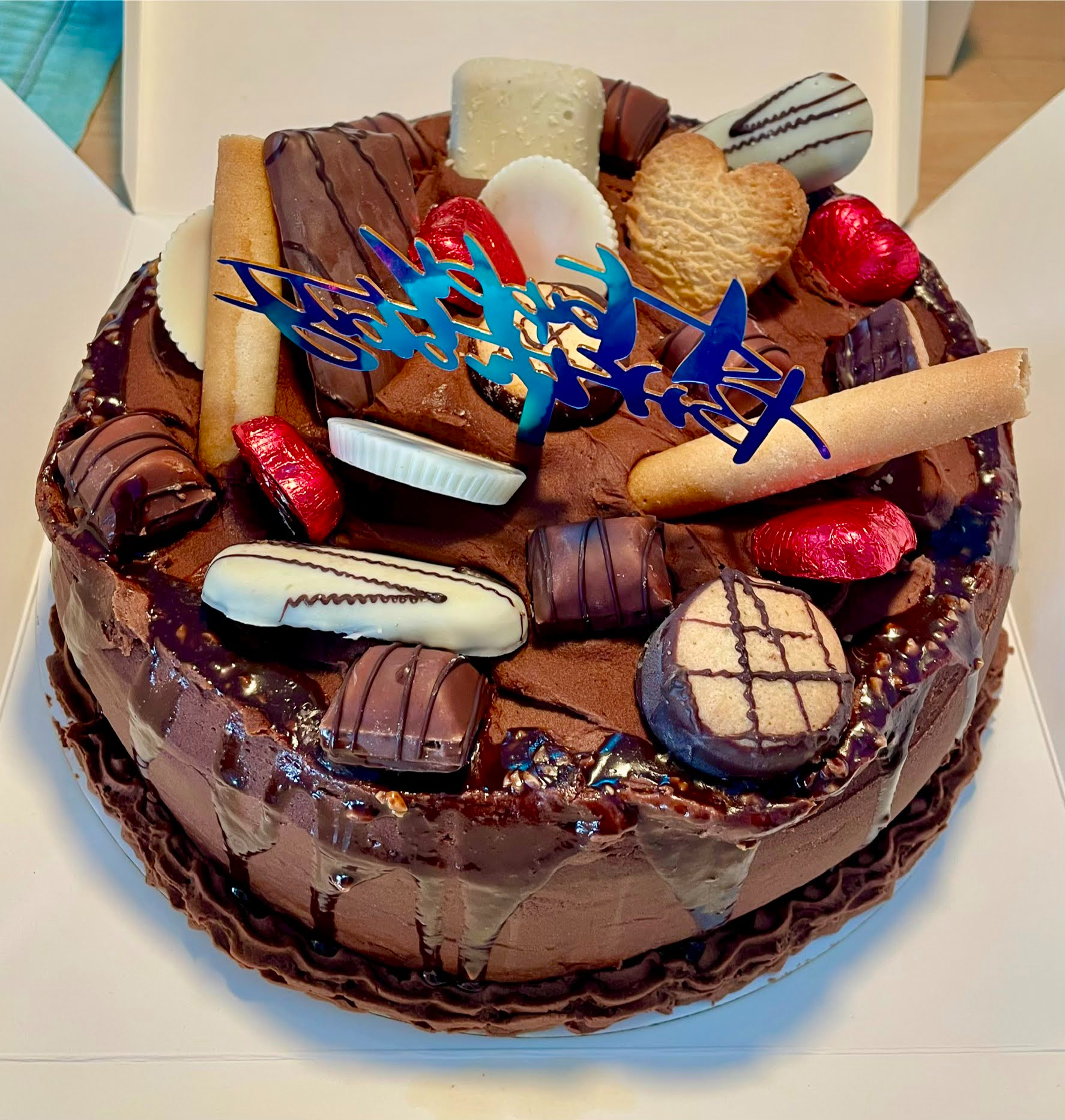 chocolate cake for tobey