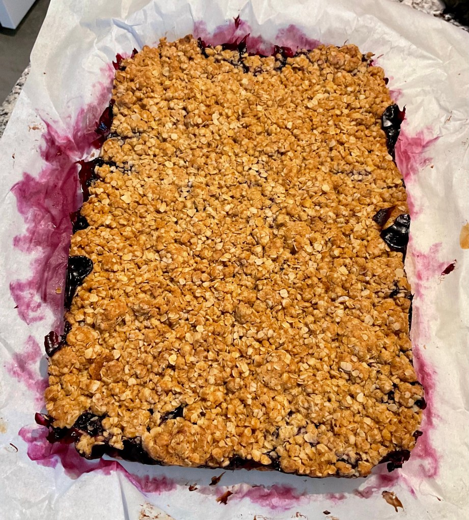 blueberry squares