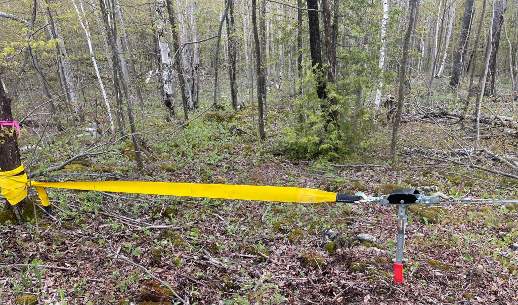the crank-powered pulley system was not fully presurized