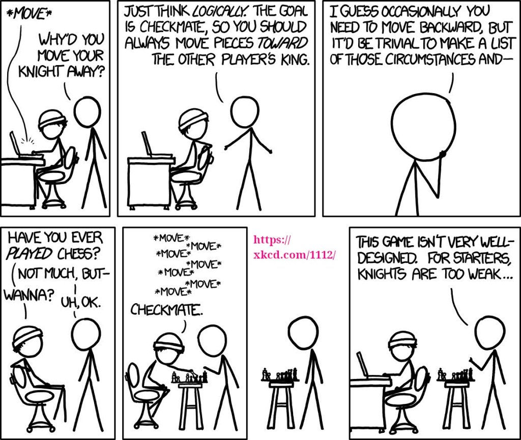 XKCD and chess; I play against computers only.